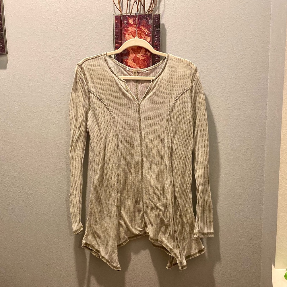 🌍 7 For All Mankind Burnout Flare Top